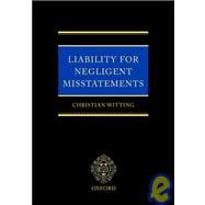 Liability For Negligent Misstatements