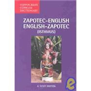 Zapotec-english/English-zapotec Isthmus Concise Dictionary