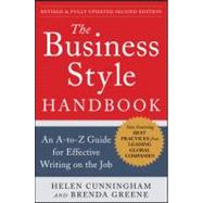 The Business Style Handbook, Second Edition:  An A-to-Z Guide for Effective Writing on the Job
