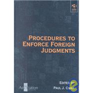 Procedures to Enforce Foreign Judgments