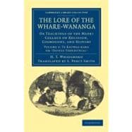 The Lore of the Whare-Wananga