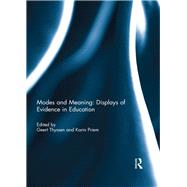 Modes and Meaning: Displays of Evidence in Education