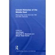 Untold Histories of the Middle East: Recovering Voices from the 19th and 20th Centuries