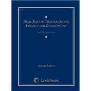 Real Estate Transactions, Finance, and Development