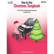 Step by Step Christmas Songbook - Book 1: 10 Piano Solos with Optional Accompaniments (Bk/Online Audio)