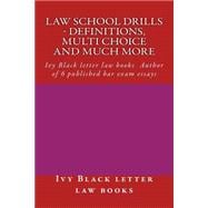 Law School Drills