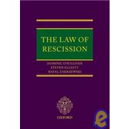 The Law of Rescission