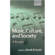 Music, Culture, and Society A Reader