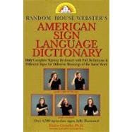 Random House Webster's American Sign Language Dictionary