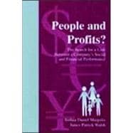 People and Profits? : The Search for a Link Between a Company's Social and Financial Performance
