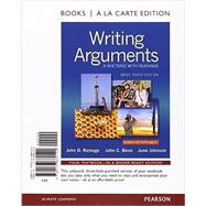 Writing Arguments, Brief Edition, Books a la Carte Edition