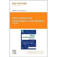 Admission Assessment Exam Review Elsevier Ebook on Vitalsource Retail Access Card