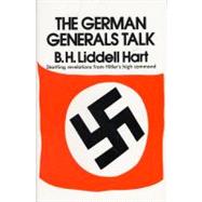 German Generals Talk,9780688060121 German Generals Talk,9780688060121