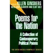 Poems for the Nation A Collection of Contemporary Political Poems