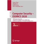 Computer Security – ESORICS 2020