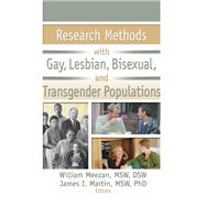 Research Methods with Gay, Lesbian, Bisexual, and Transgender Populations