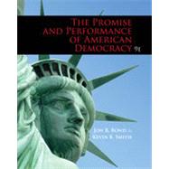 Promise and Performance of American Democracy, 9th Edition