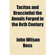Tacitus and Bracciolini the Annals Forged in the Xvth Century