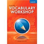 Vocabulary Workshop Enriched Edition Student Edition Level G (66329)