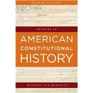 Sources in American Constitutional History