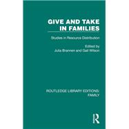 Give and Take in Families