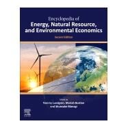 Encyclopedia of Energy, Natural Resource, and Environmental Economics