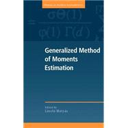 Generalized Method of Moments Estimation,9780521660136