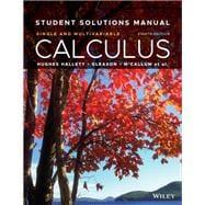 Calculus: Single and Multivariable, Student Solutions Manual