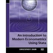 An Introduction to Modern Econometrics Using Stata