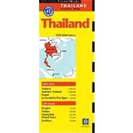 Thailand Travel Map 2003-2004