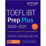 TOEFL iBT Prep Plus 2020-2021 4 Practice Tests + Proven Strategies + Online + Audio