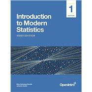 Introduction to Modern Statistics