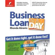 Business Loan in a Day : Get It Done Right, Get It Done Fast!