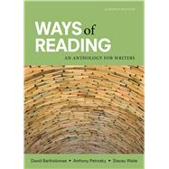 Ways of Reading An Anthology for Writers