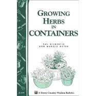 Growing Herbs in Containers Storey's Country Wisdom Bulletin A-179