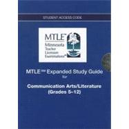 MTLE Expanded Study Guide -- Access Card -- for Communication Arts/Literature (Grades 5-12)