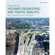 Principles of Highway Engineering and Traffic Analysis, 5th Edition