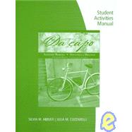 Student Activities Manual for Moneti/Lazzarino's Da capo