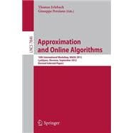 Approximation and Online Algorithms