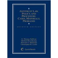 Antitrust Law, Policy and Procedure: Cases, Materials, Problems (2014)