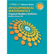 MyLab Math for Trigsted/Bodden/Gallaher Developmental Math Prealgebra, Beginning Alg, Intermediate Alg -- 24 Month Access Card