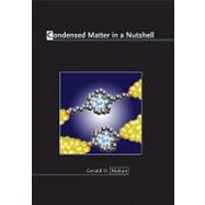 Condensed Matter in a Nutshell