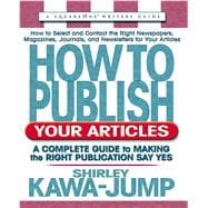 How to Publish Your Articles,9780757000164
