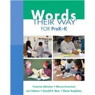 Words Their Way for PreK-K