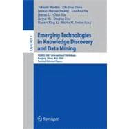 Emerging Technologies in Knowledge Discovery and Data Mining: Pakdd 2007 International Workshops Nanjing, China, May 22-25, 2007 Revised Selected Papers