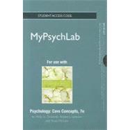 NEW MyPsychLab without Pearson eText -- Standalone Access Card -- for Psychology Core Concepts