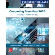 Computing Essentials 2025: Evergreen Release [Rental Edition]