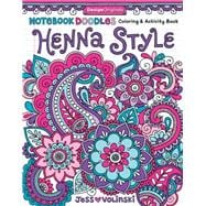 Henna Style Adult Coloring Book