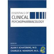 Essentials of Clinical Psychopharmacology