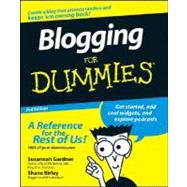 Blogging For Dummies<sup>®</sup>, 2nd Edition